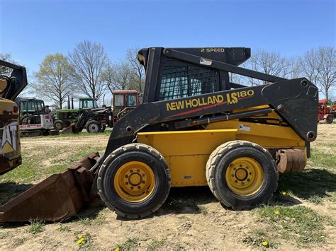 old new holland skid steer for sale|new holland ls180 years made.